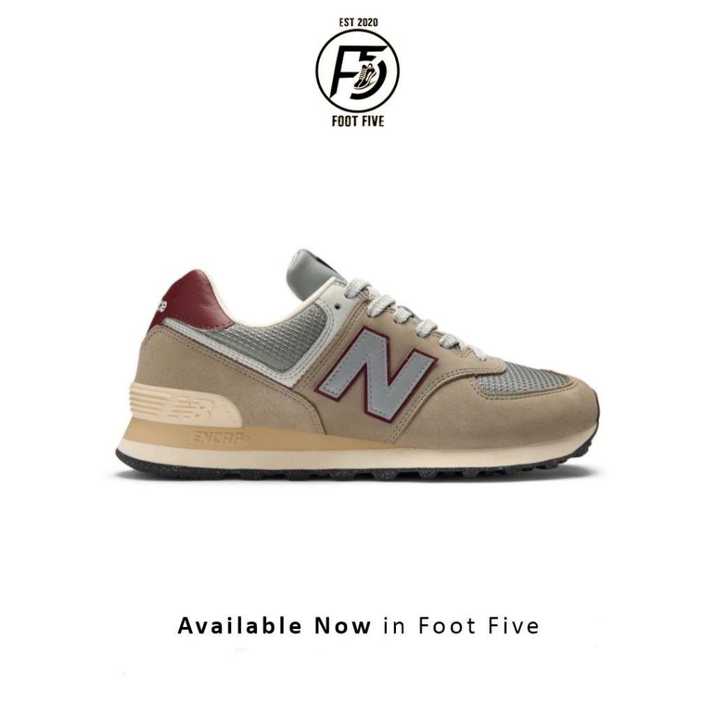 Sepatu Sneakers Pria NB 574 Original BNIB U574SKB