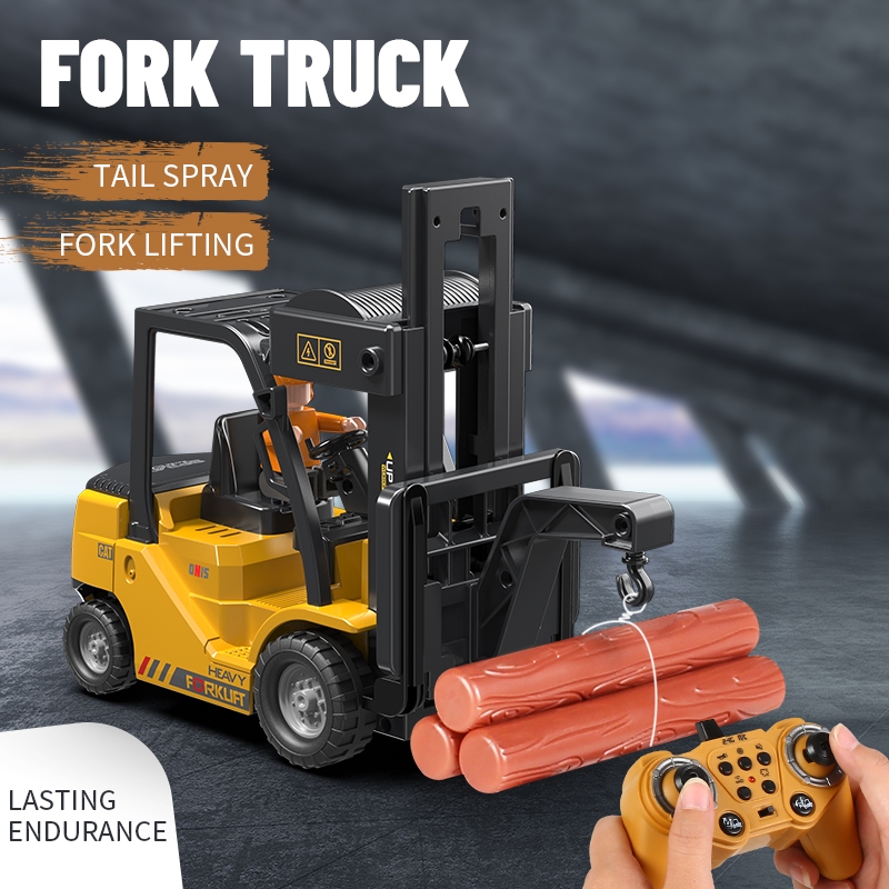 Mainan Remote Control Excavator Beko Mobil mobilan truck konstruski Forklift 2in1 Forklift 2in1