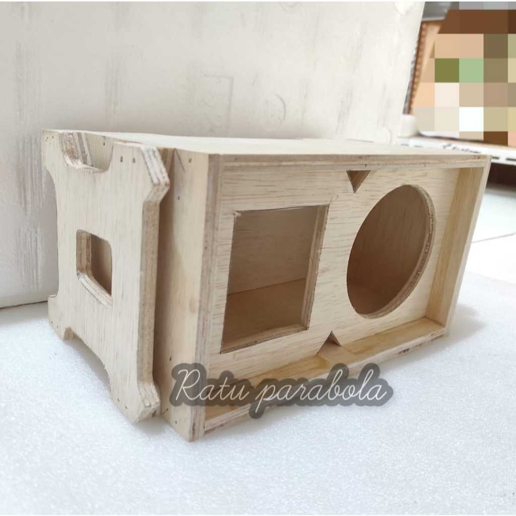 BOX LINE ARRAY 4 INCH HANDLE LUAR + LUBANG SPIKON BULAT