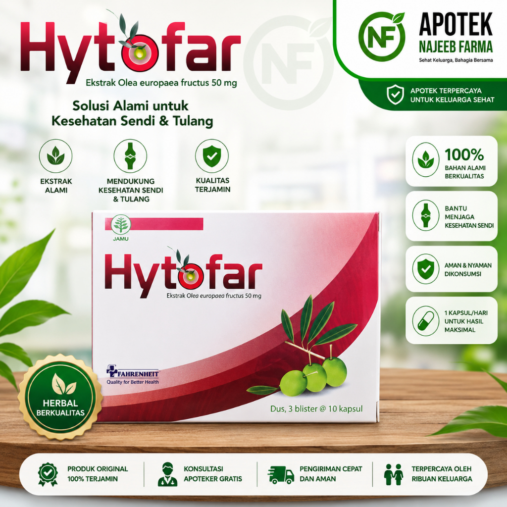 HYTOFAR BOX ISI 30 KAPSUL