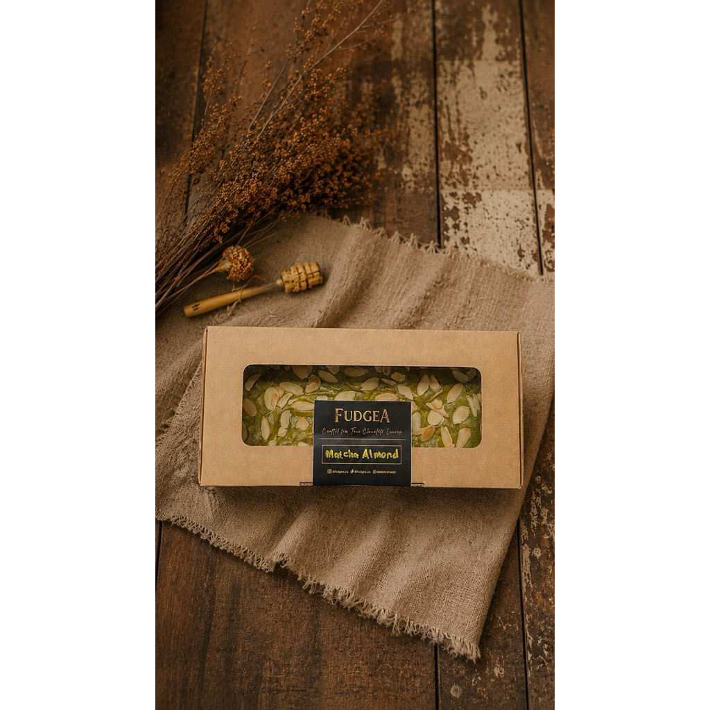Matcha Royale Fudgy Blondies