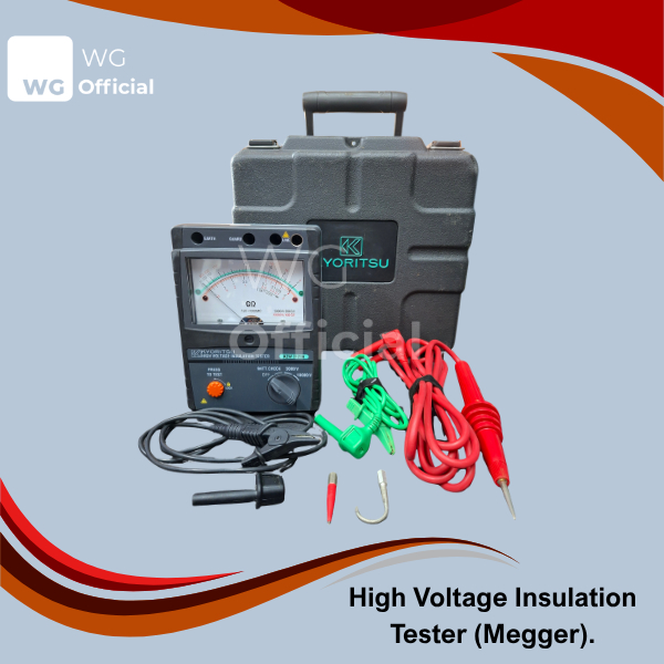 Megger Kyoritsu KEW 3122A / 3123A High Voltage Insulation Tester 5KV & 10KV