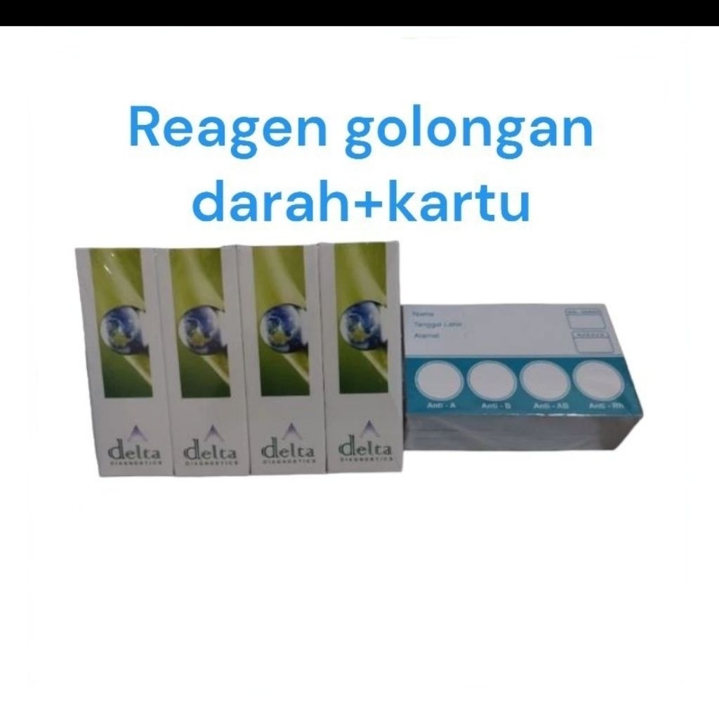 Tes Golongan Darah Delta / Reagen Golongan Darah