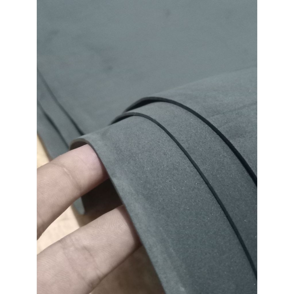 Tokolestari.Id Spon Ati 1Mm Hitam Jumbo 230 X 140 Cm Lembaran Eva Foam Tipis Alas Bagasi Mobil,