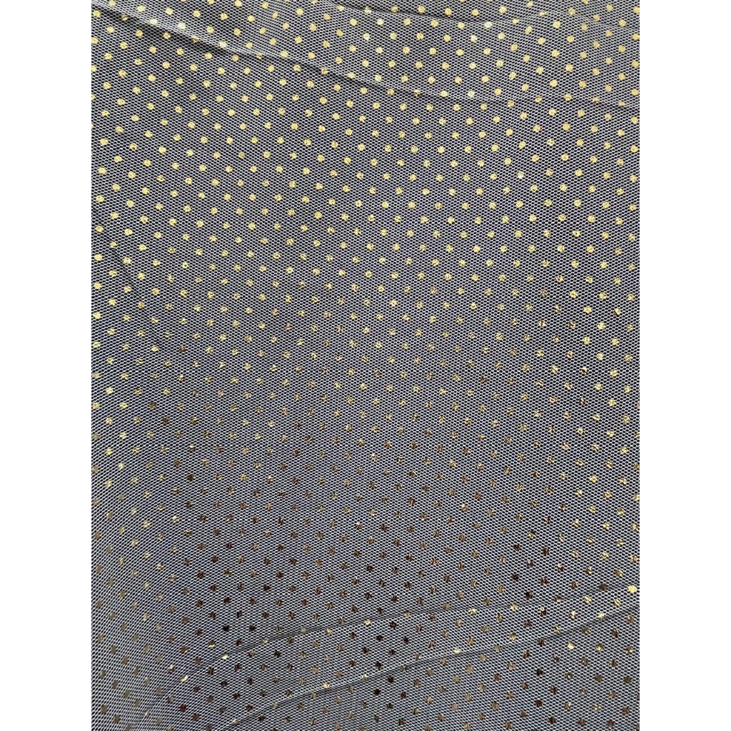Kain Tulle Tile Polkadot Premium Meteran | Bahan Dress Gamis Kebaya Rok Hijab