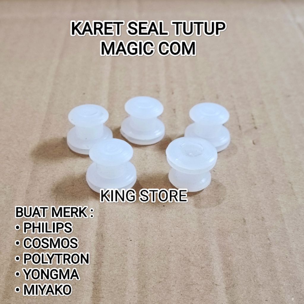 SEAL KARET KECIL / SEAL PUTIH UNTUK TUTUP MAGIC COM PHILIPS DLL