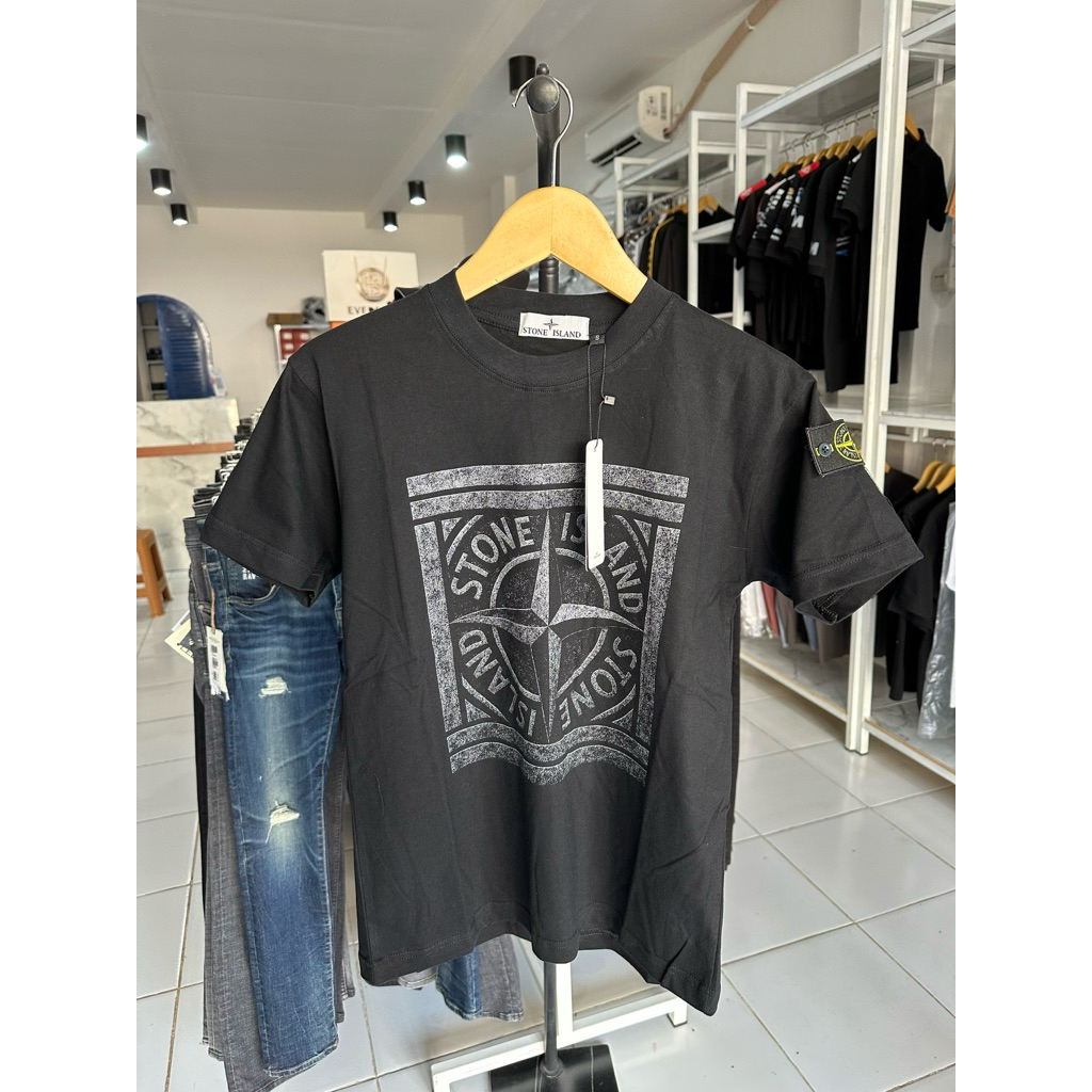 Baju Kaos Stone Island kotak