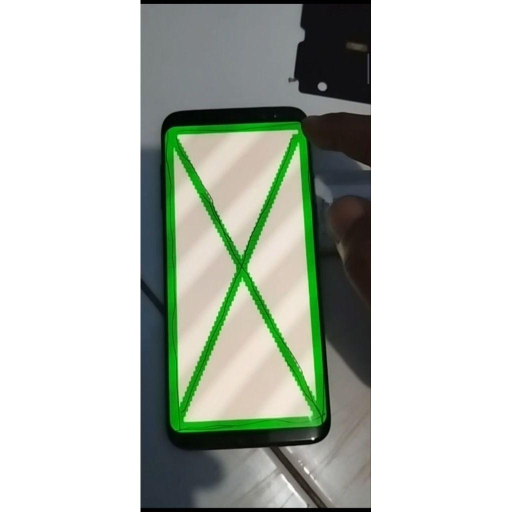 LCD Smsung s8 s950f copotan eks sein