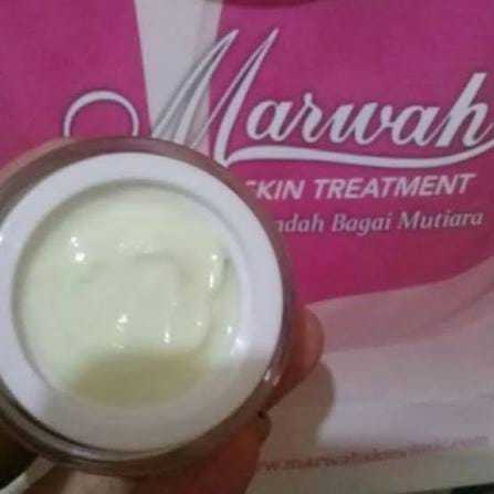 Ecer Krim MALAM KLINIK Marwah Skincare (diamond bright, bright teatree, platinum, anti aging, aging 