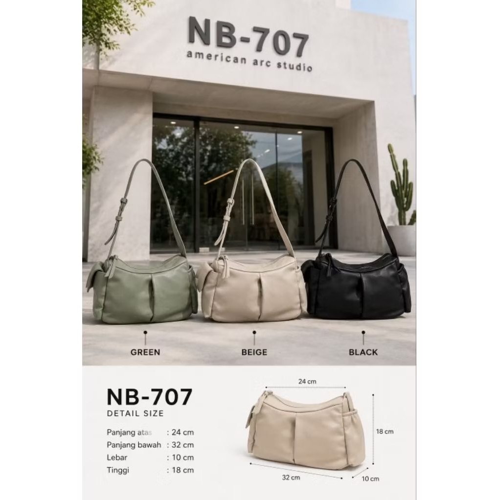 TAS WANITA FASHION PU LEATHER NB-707 SUPER QUALITY
