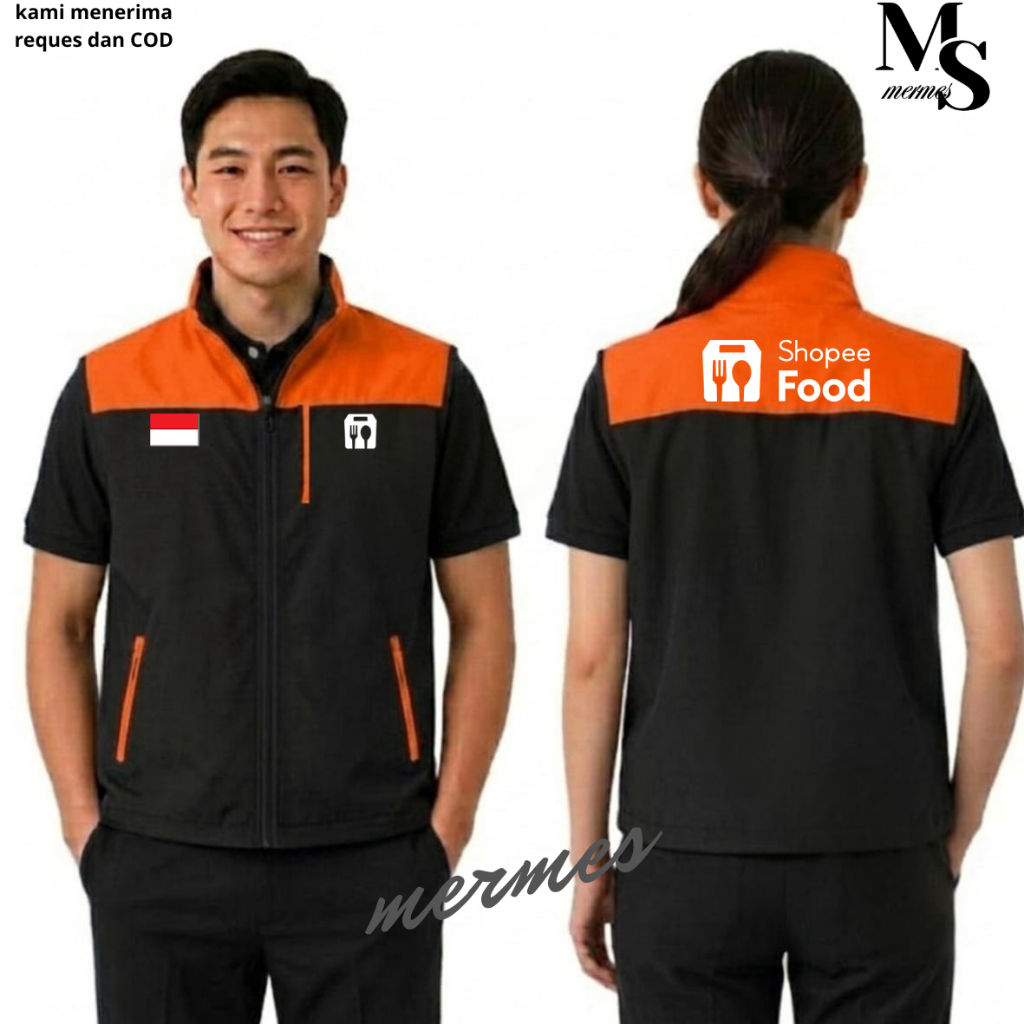Rompi ShopeeFood | Rompi Kurir Driver ShopeeFood