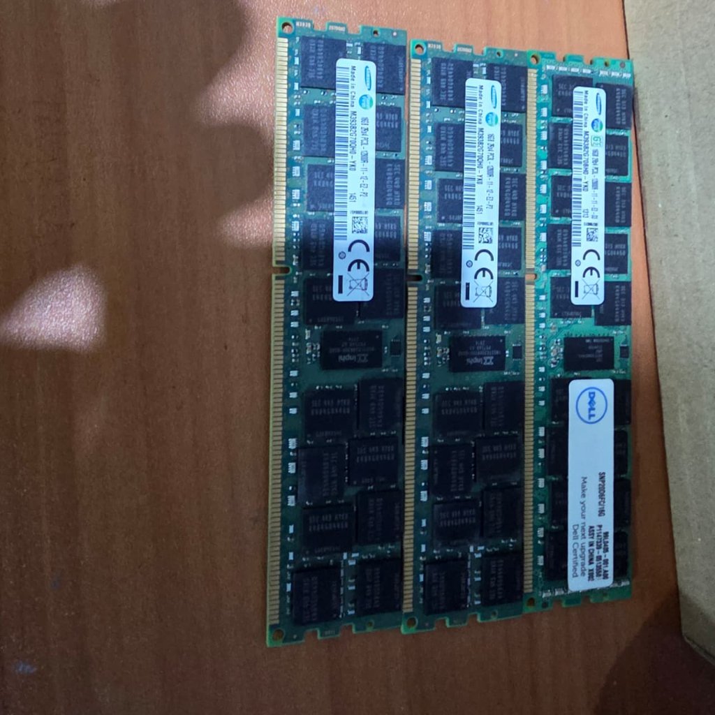 RAM  SERVER 16 GB PC3L DDR 3 12800R
