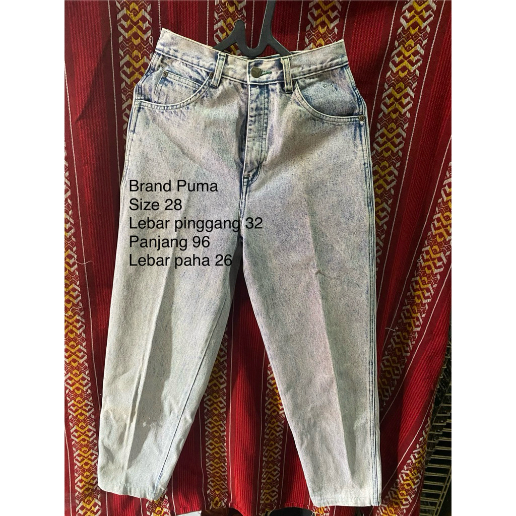 Preloved Puma Celana Jeans