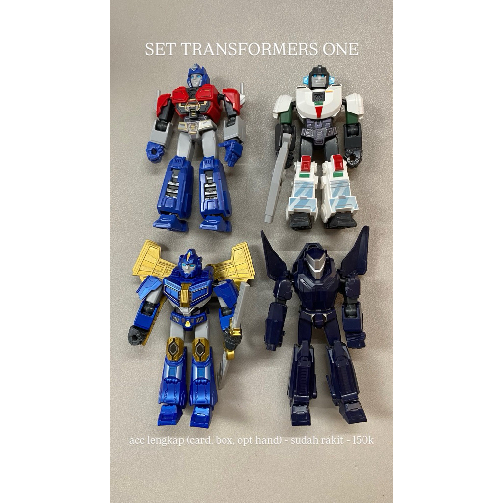 (Link Checkout) Blokees Set - Blokees Transformers TF ONE Set