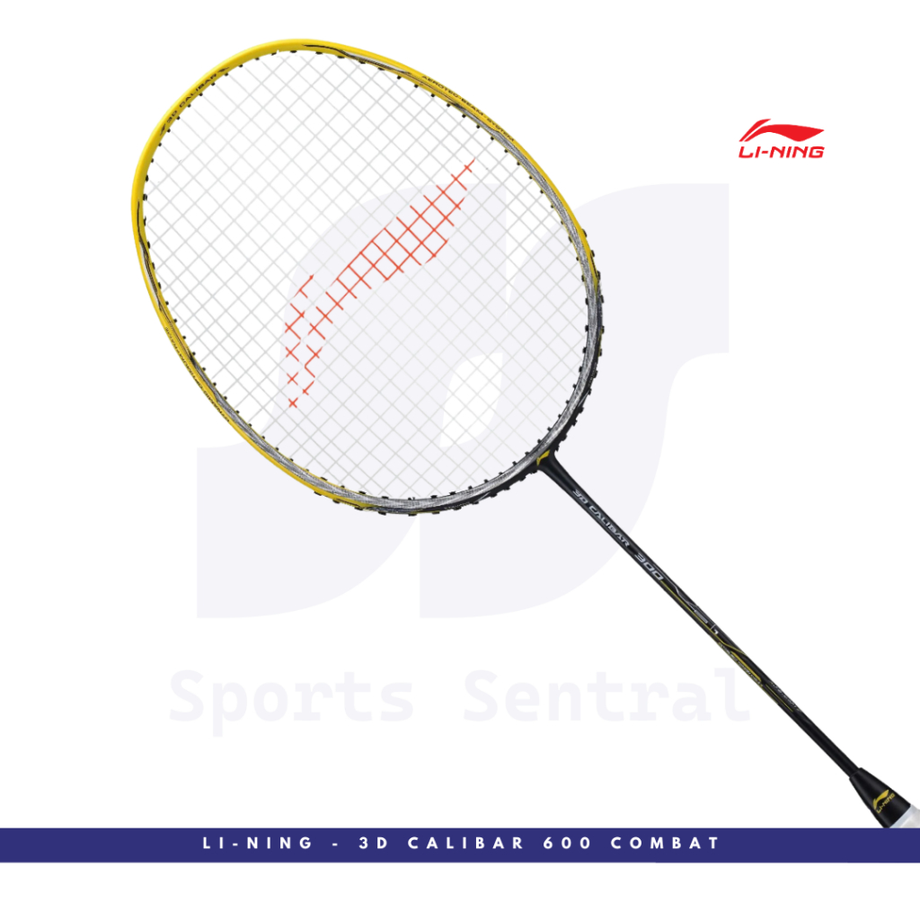 Lining Raket Badminton 3D Calibar 300 Free Cover