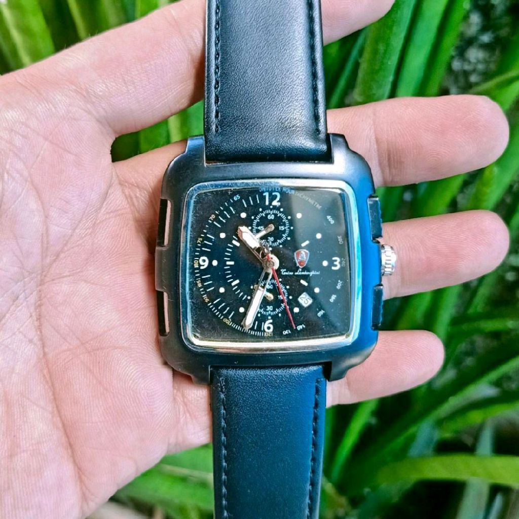 Jam Tangan Tonino Lamborghini Chronograph Original