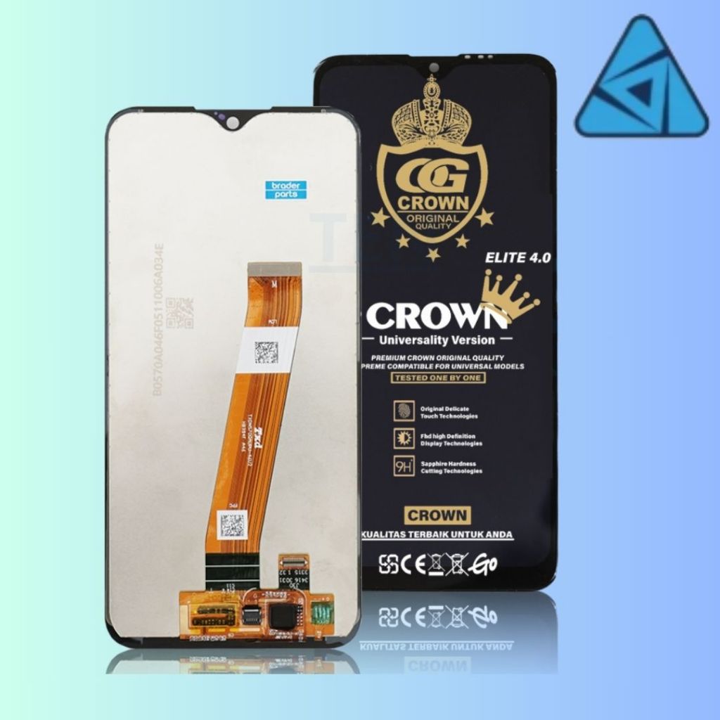 LCD TOUCHSCREEN SAMSUNG A01 / A01 BIG / A015 / A015F CONNECTOR BIG ORIGINAL BIG GLASS FULLSET COMPLE