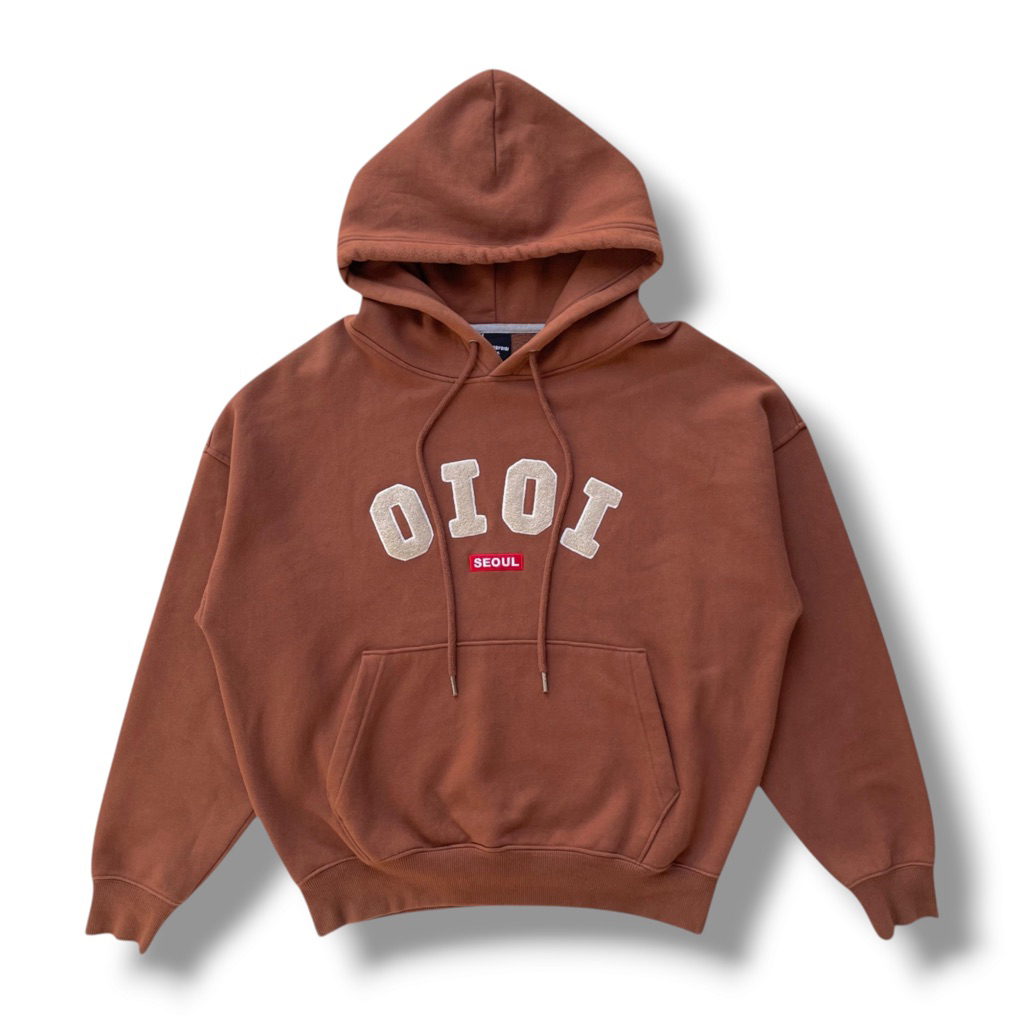 Hoodie OIOI Brown