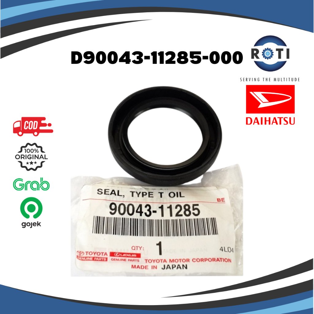 DAIHATSU D90043-11285-000 SEAL, TYPE T OIL FOR TERIOS