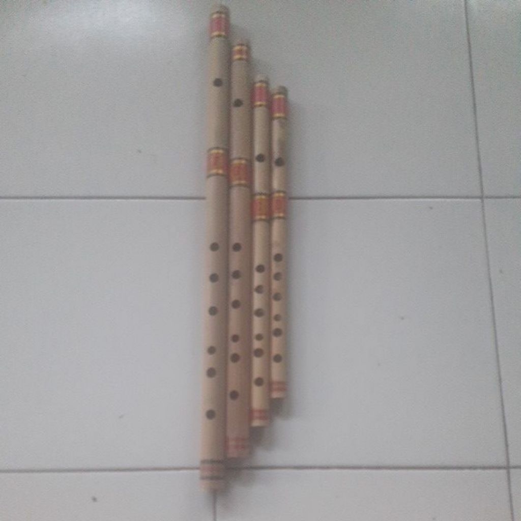 suling bambu Kunci  F G C D