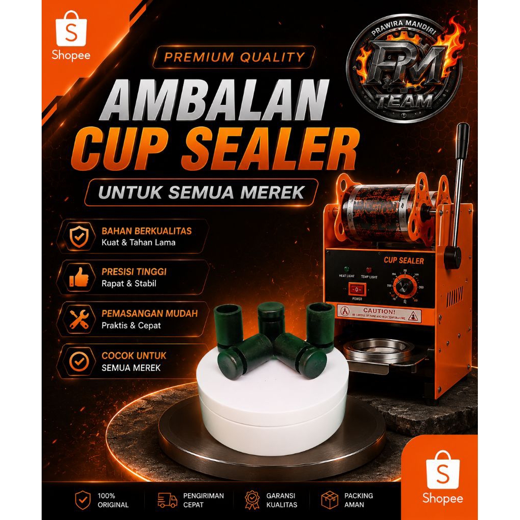 Sparepart Cup Sealer Ambalan Cup Sealer