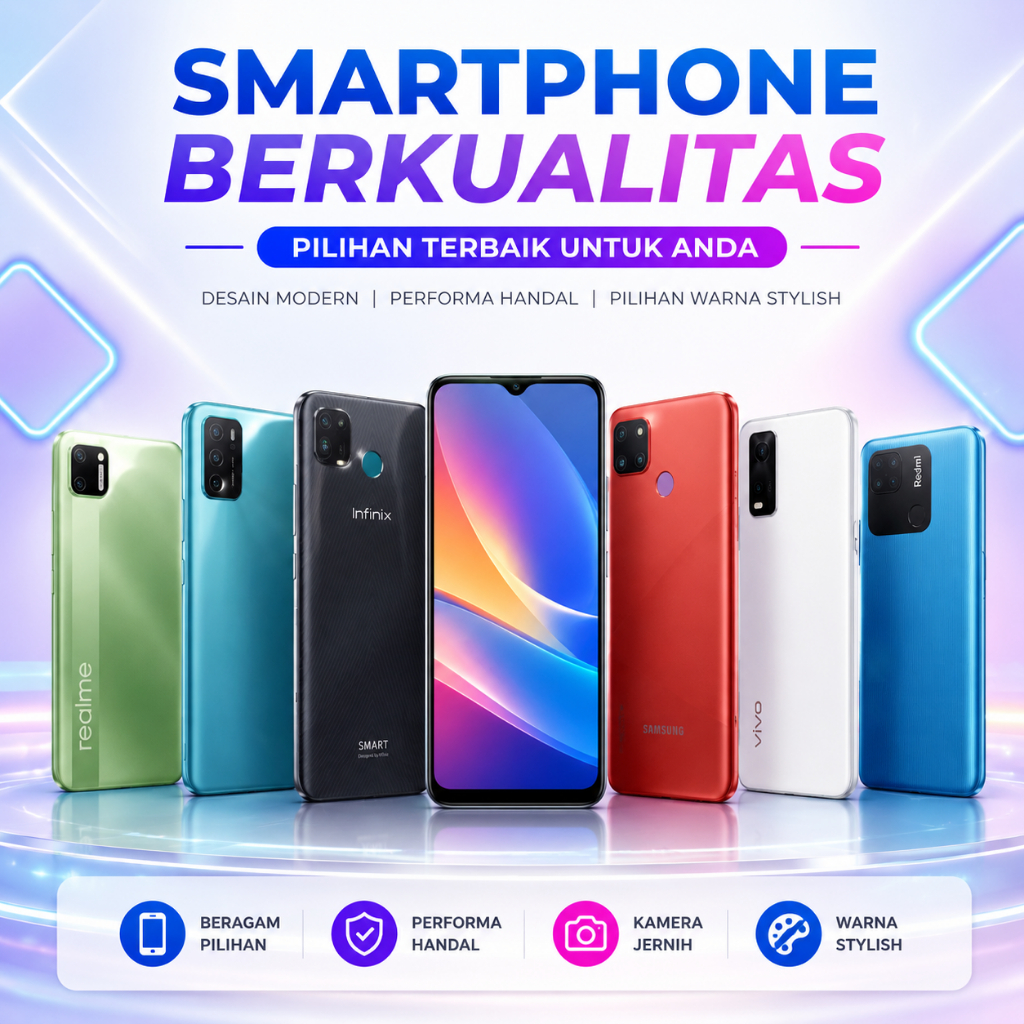 PROMO MURAH HP RANDOM (TYPE SAMSUNG,REDMI,REALME,INFINIX,XIAOME(MI),POCO,DLL) HP RAM 2 SAMPAI 8 HP S