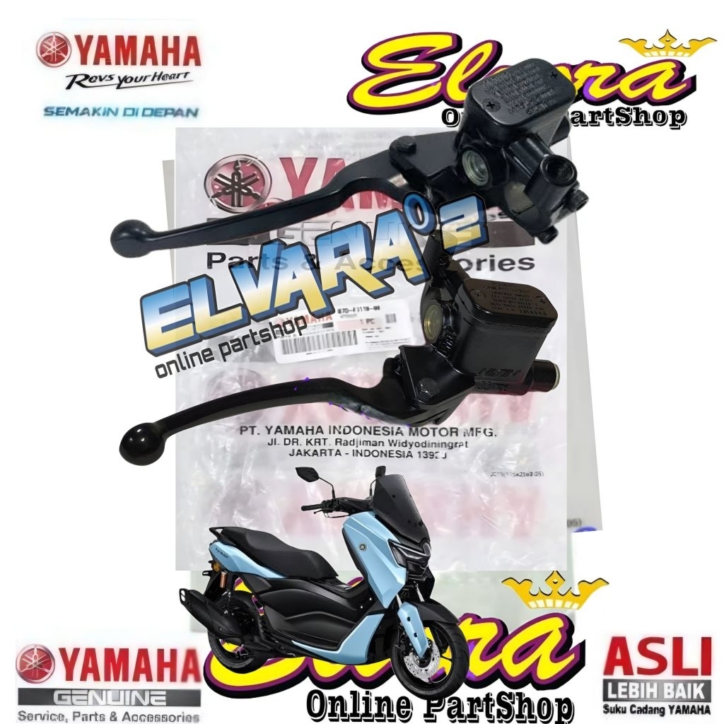 Master cylinder rem depan belakang Yamaha Nmax Neo Neo S Original BCM-F583T-00 BLS-F583V-00