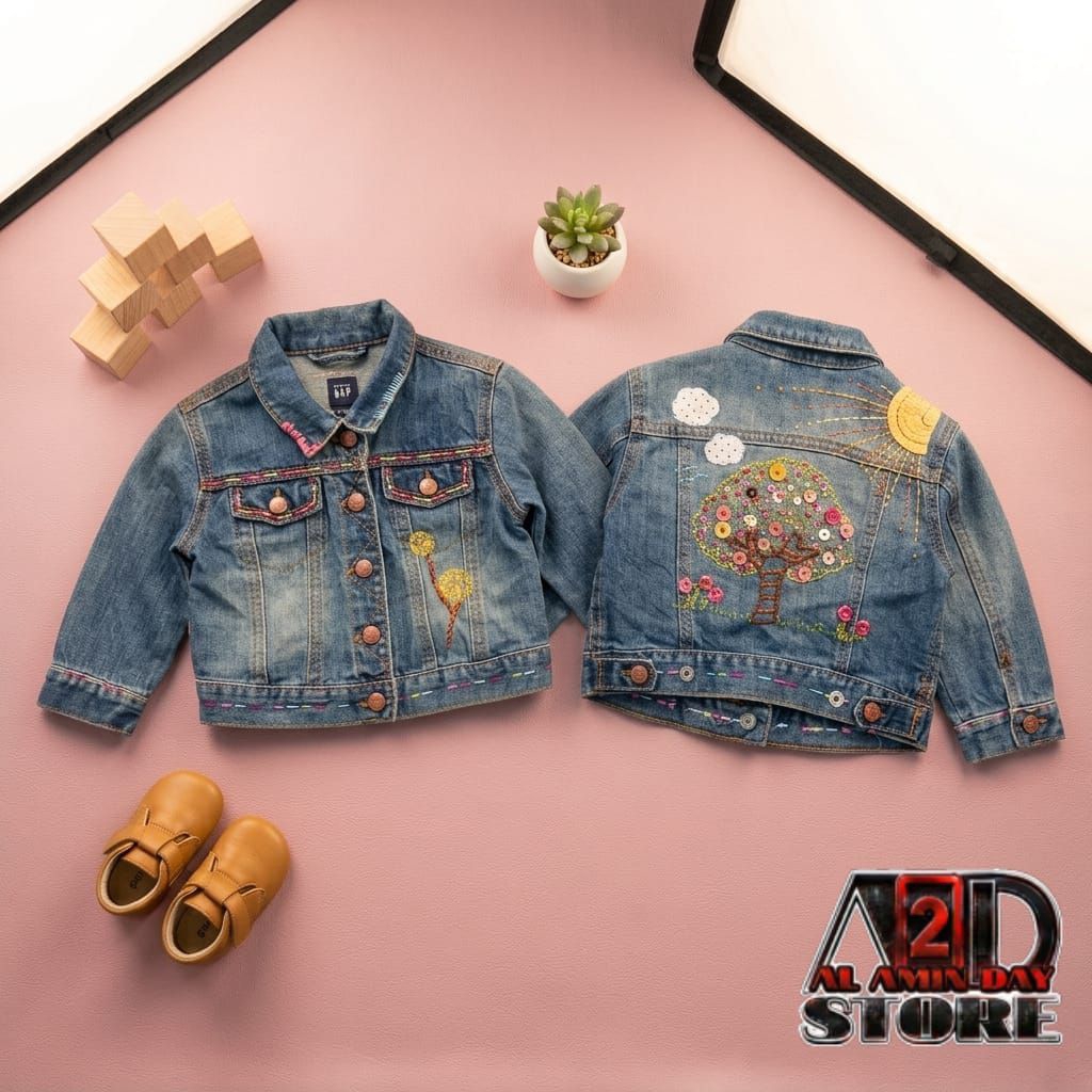Baby GAP Jacket Denim Anak Unik Lucu