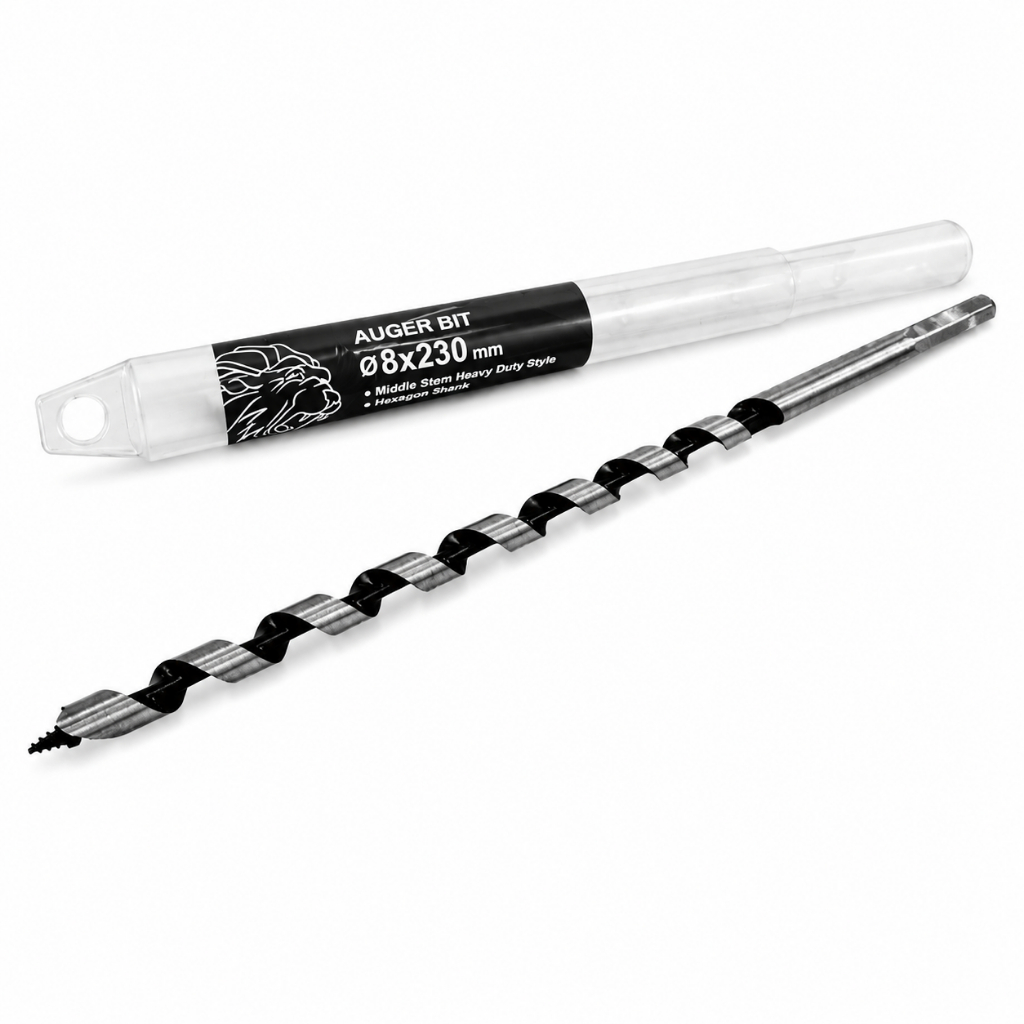 Mata Bor Kayu Spiral Panjang Auger Wood Bit Drill / Mata Bor Kayu Balok - AUGER BIT