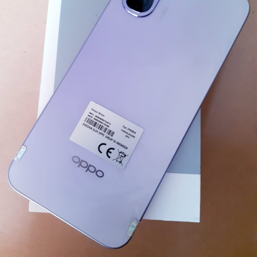 HP OPPO RAM 4GB ROM 128 GB SECOND LIKE NEW RESMI OPPO