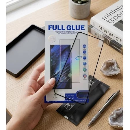 TEMPERED GLASS CURVED FULL GLUE ONEPLUS 9 PRO /9 PRO+ /ONEPLUS 8 /8 PRO /7 PRO /7T PRO /10 PRO /ONEP