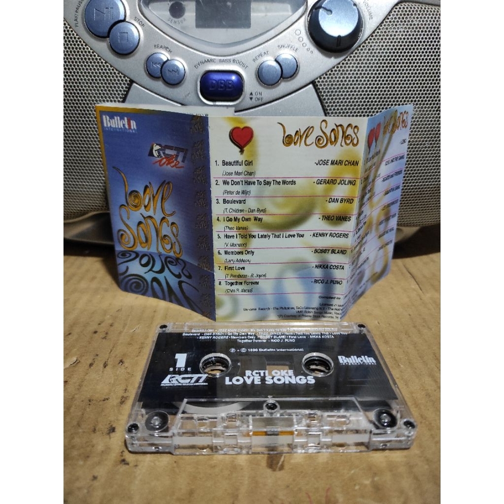 kaset pita Rcti oke love songs