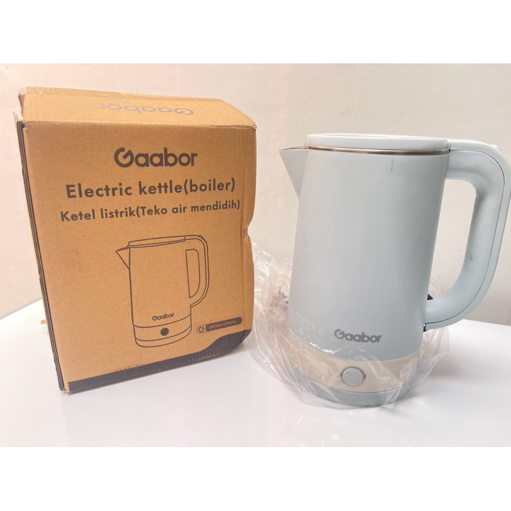 gaabor teko ketel listrik electric kettle 1.8L EK18M -GN01A