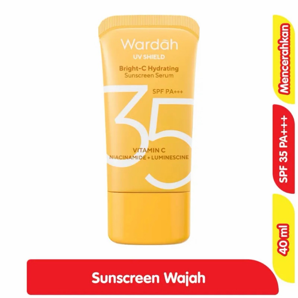 Wardah Sun screen Gel SPF 35 Original Sunblock Wajah