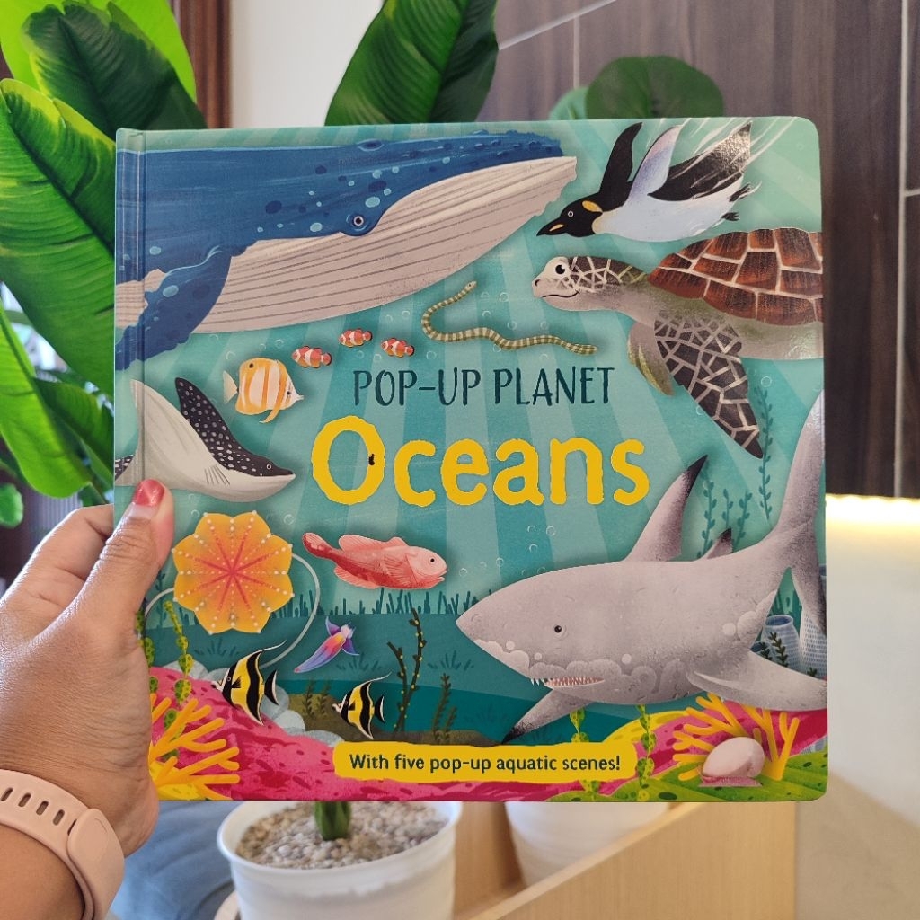 BIG BAD WOLF BOOKS • POP-UP PLANET : OCEANS - BUKU BBW IMPORT