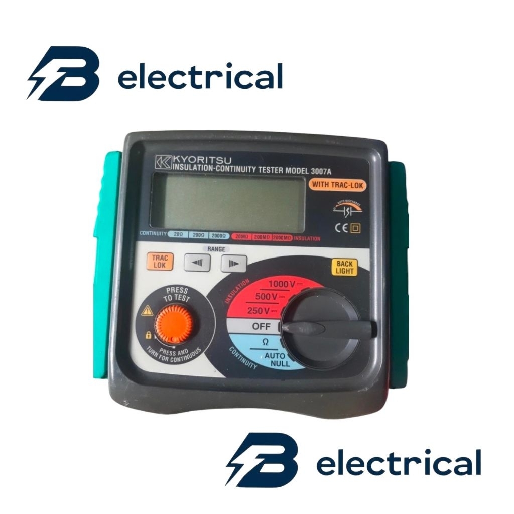KYORITSU 3007A INSULATION TESTER (SECOND)