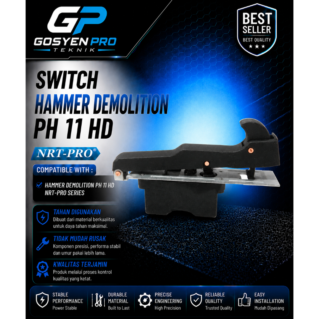 SWITCH / SAKLAR HAMMER DEMOLITION PH 11 HD