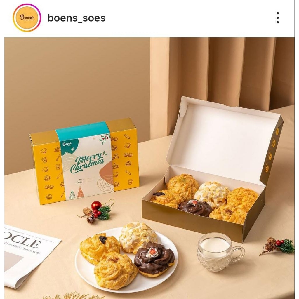 BOENS SUS BOENS BAKERY KUE SOES BOEN CHOUX PASTRY KUE SUS RAUGOUT AYAM ORIGINAL