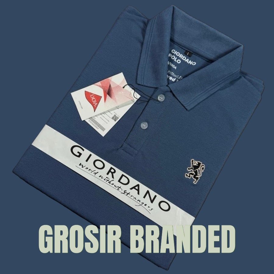 Giordano Kaos Polo Shirt 3D Mini Lion Mini