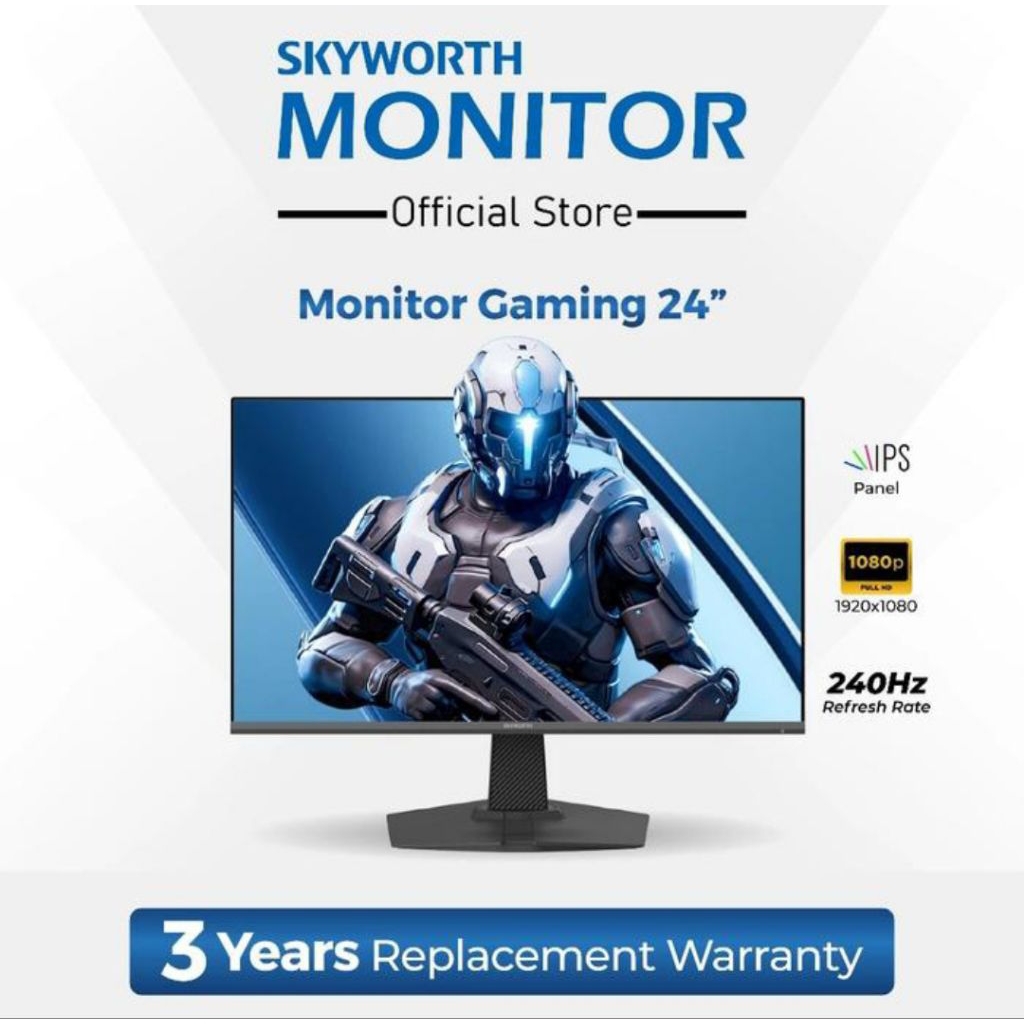 Skyworth F24G41F 24" Gaming Monitor 240Hz IPS