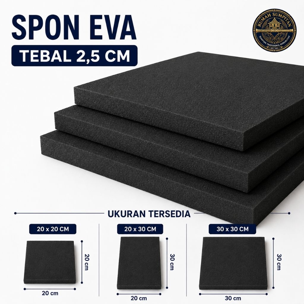 Spon Eva tebal 2,5cm || busa ati