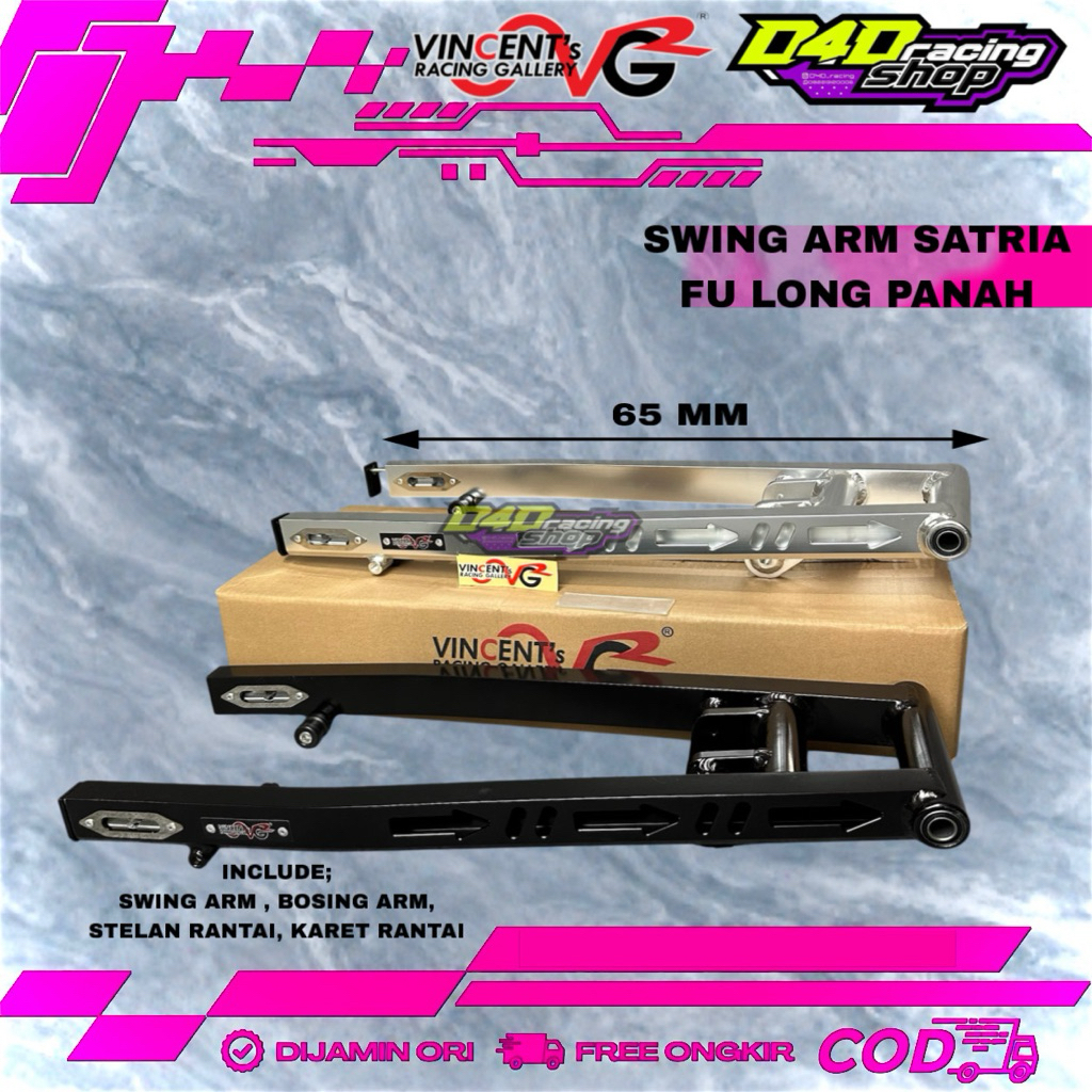 SWING ARM SATRIA FU LONG PANAH PANJANG 65MM VRG