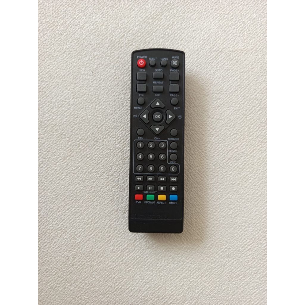 Remote STB Intra  DVB T2 /Set Top Box Intra Langsung Pakai Tanpa Setting
