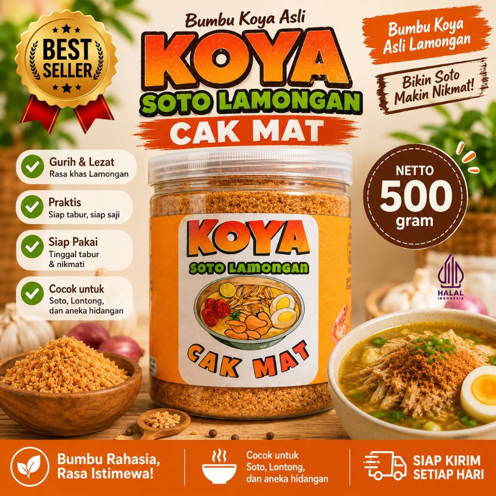 KOYA SOTO LAMONGAN/BUBUK KOYA