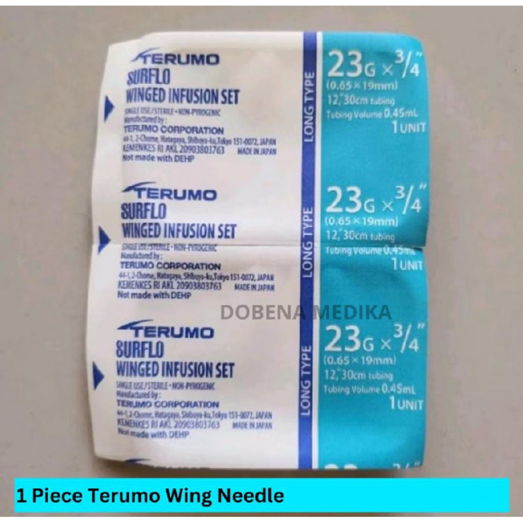 Wing needle Terumo 23G
