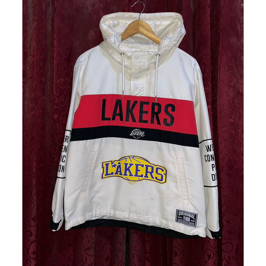 Windbreaker NBA lakers | jacket NBA halfzip