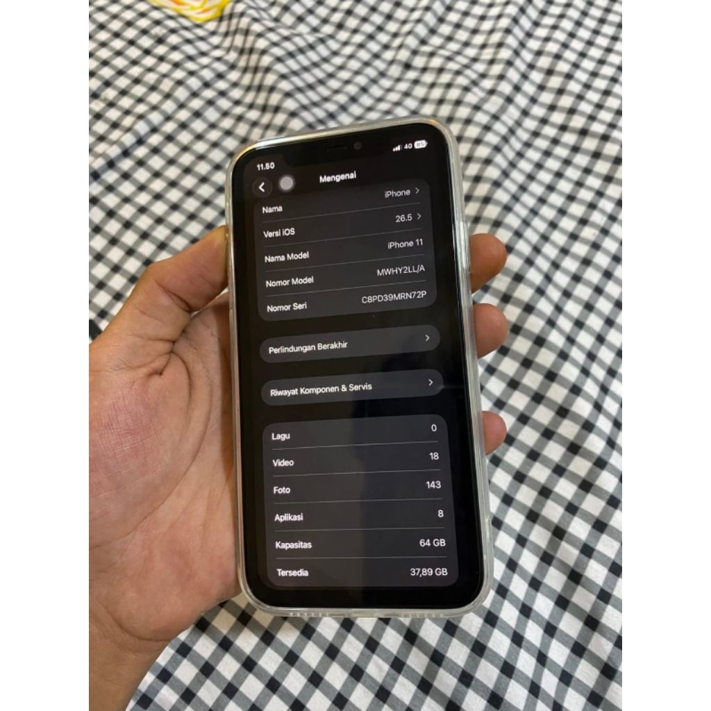 iphone 11 second