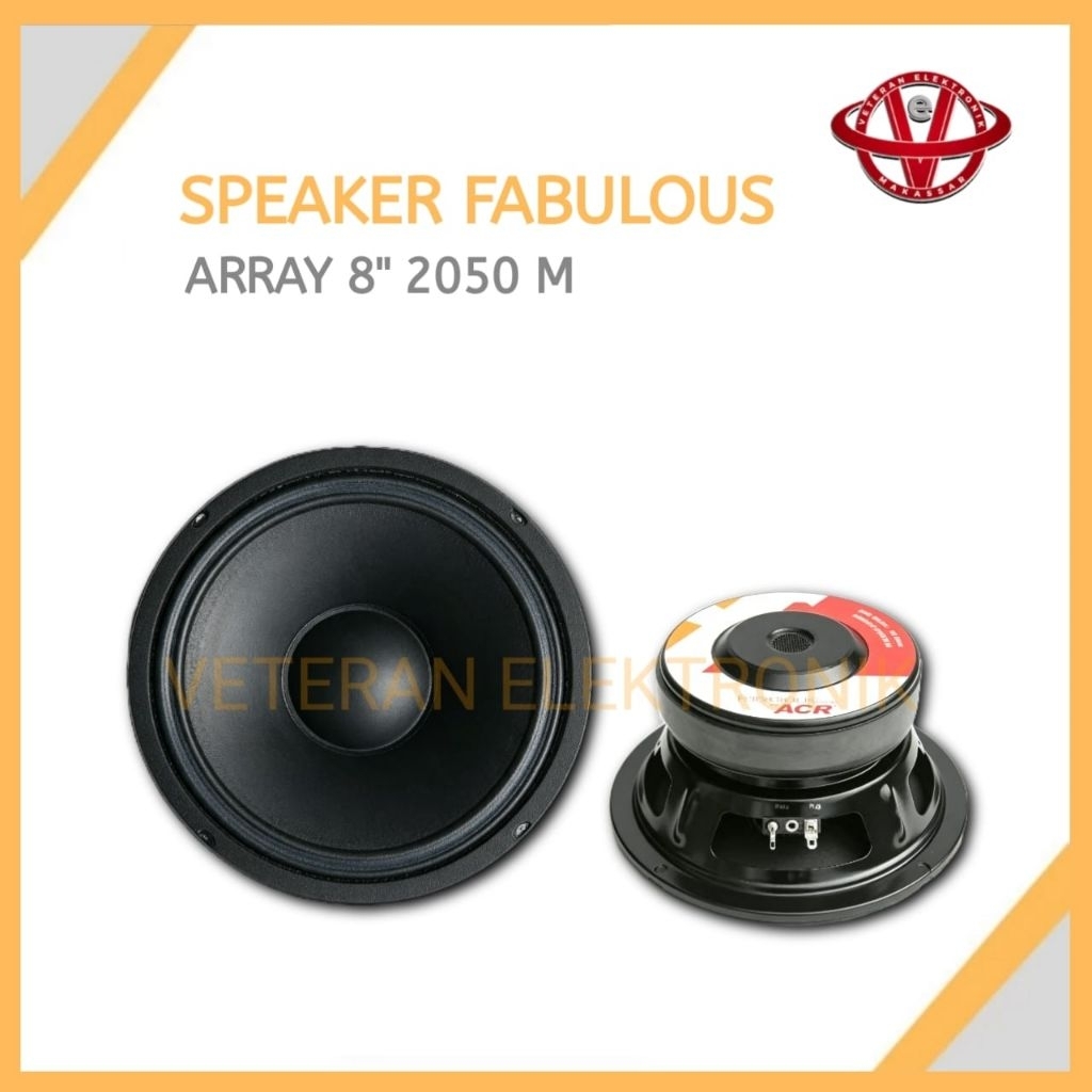 Speaker FABULOUS 8 inch ARRAY 2050M