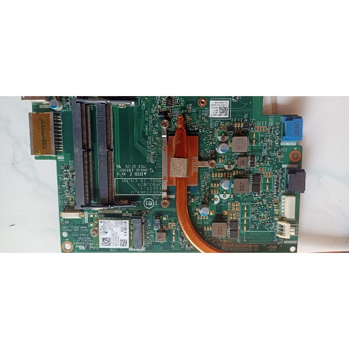 Motherboard PC AIO Dell Inspiron 22 3264 Core i3 Gen 7 masih bagus