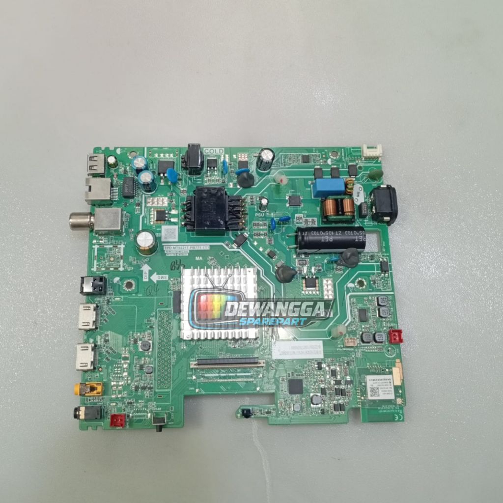 MB TV TCL 32S5K - MAINBOARD MOTHERBOARD MOBO TV TCL 32S5K MESIN TV TCL